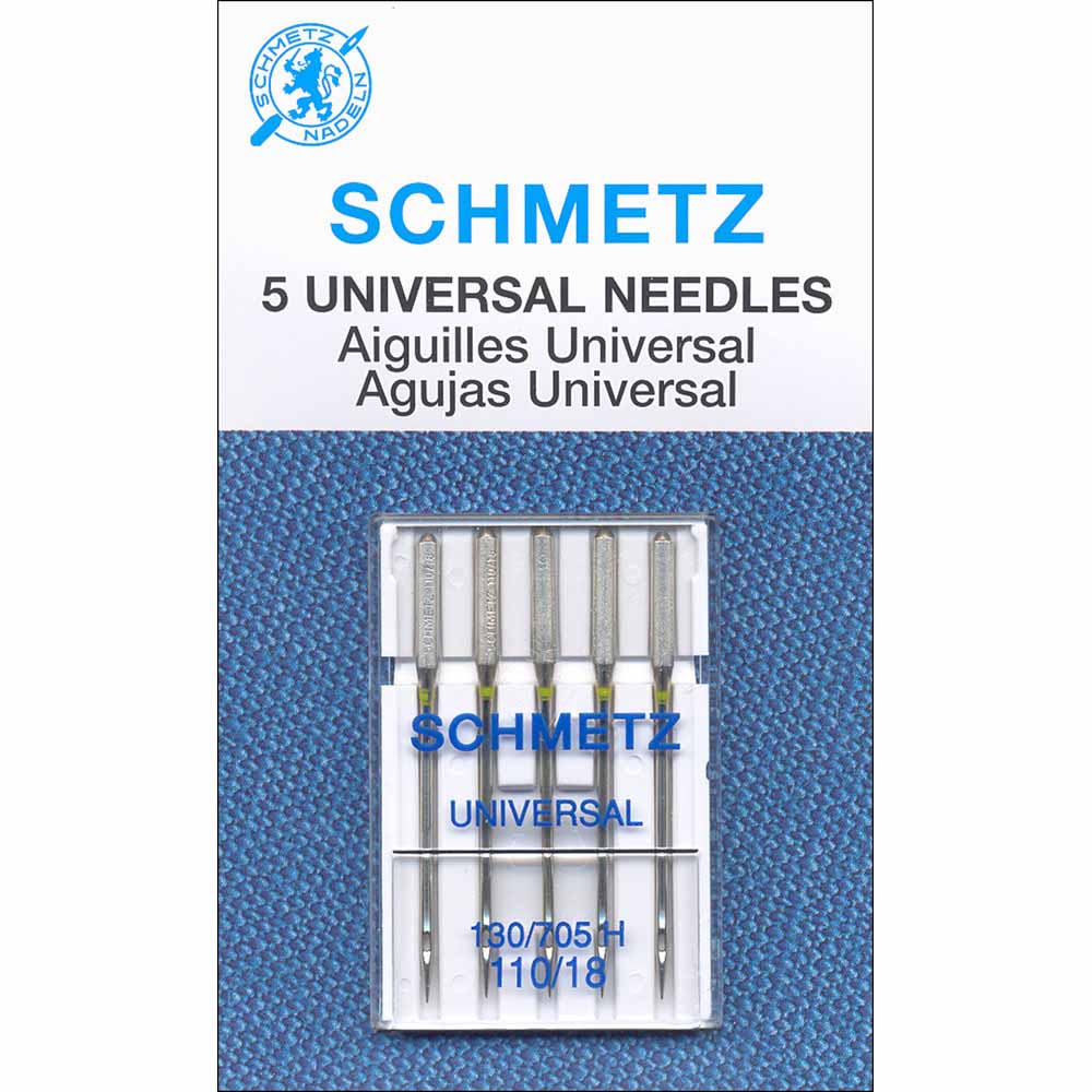 SCHMETZ #1728 Universal Needles Carded - 110/18 - 5 count