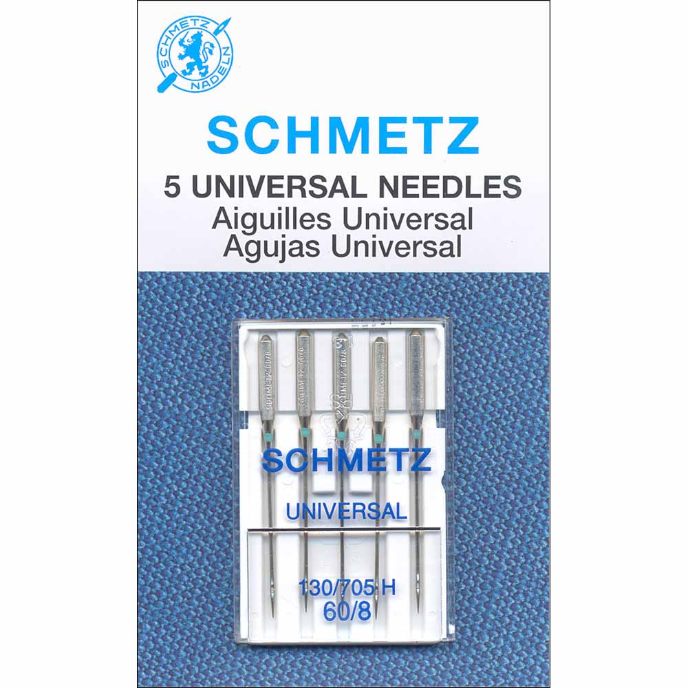 SCHMETZ #1724 Universal Needles Carded - 60/8 - 5 count