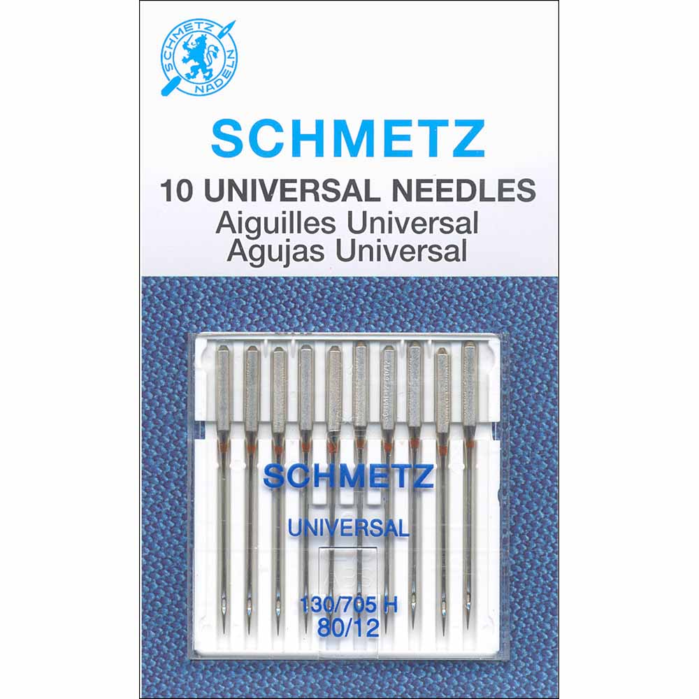 SCHMETZ #1833 Universal Needles Carded - 80/12 - 10 count