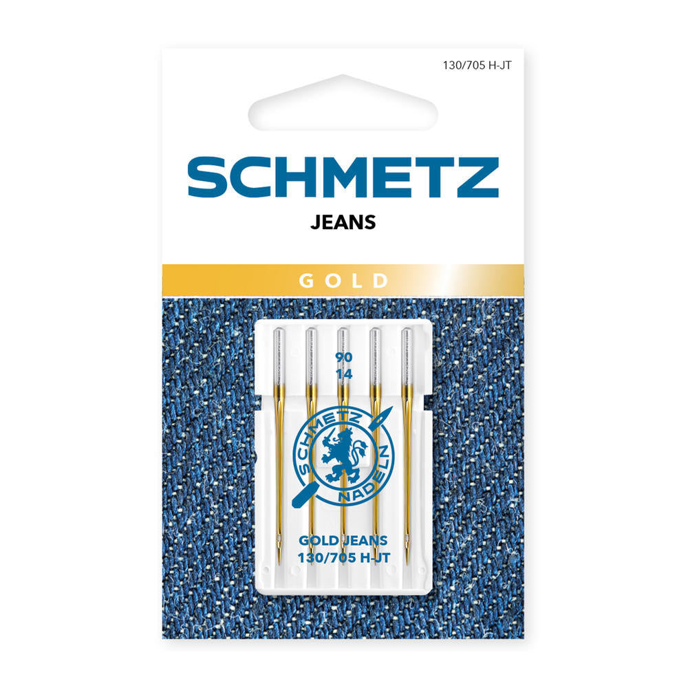 SCHMETZ Gold Denim Needle – 90/14