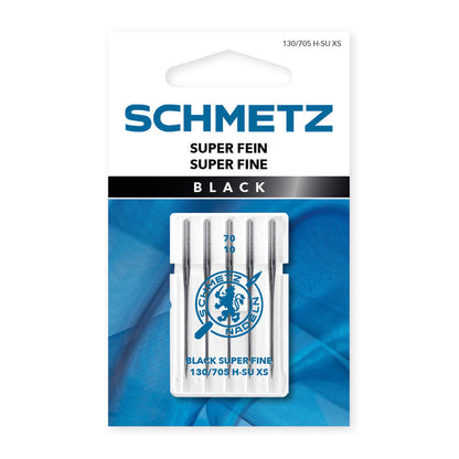 SCHMETZ Black Super Fine Needle – 70/10