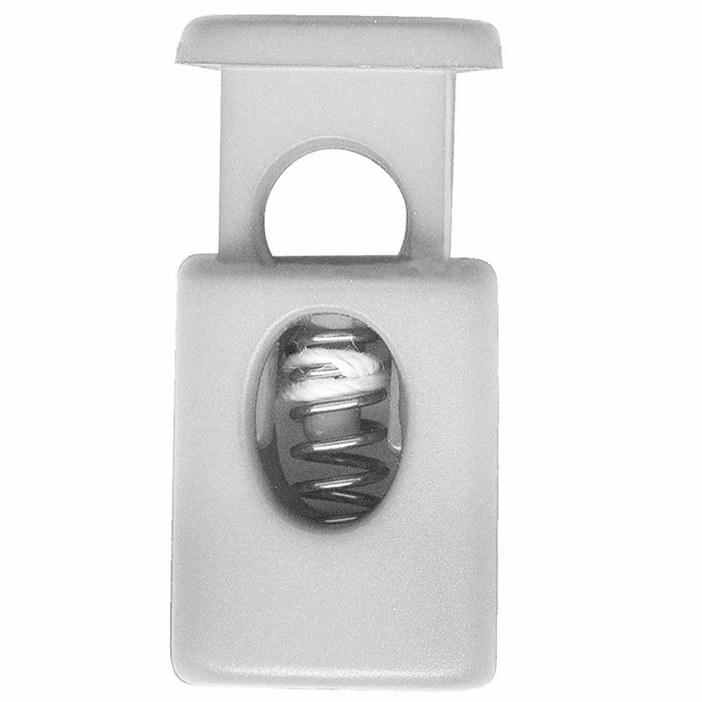 ELAN Barrel Cord Stop - 1 Hole - White