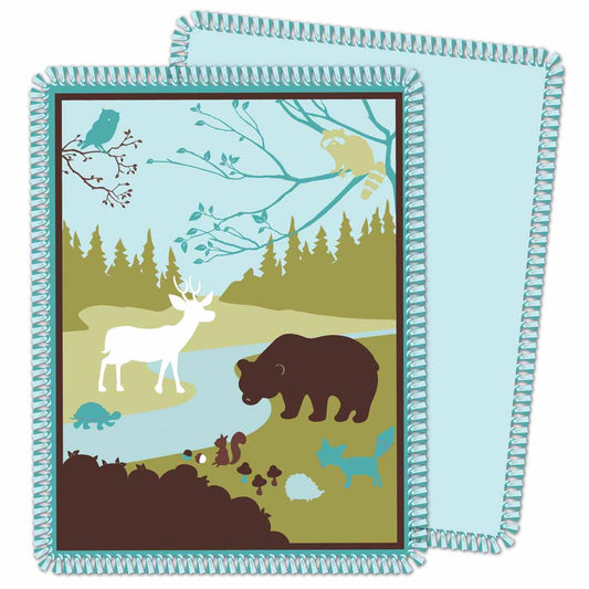 FABRIC CREATIONS Simply Silhouette no-sew throw kit, 109 × 139 cm (43 × 55 in.)