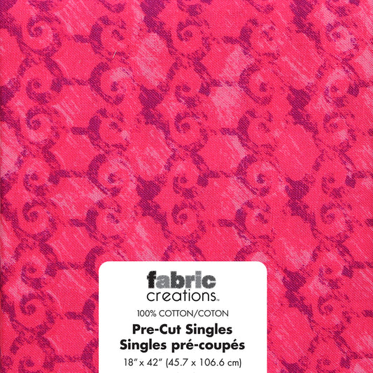 FABRIC CREATIONS Fat Quarter Pre‑Cut Fabric — Batik Assorted (18" × 21")