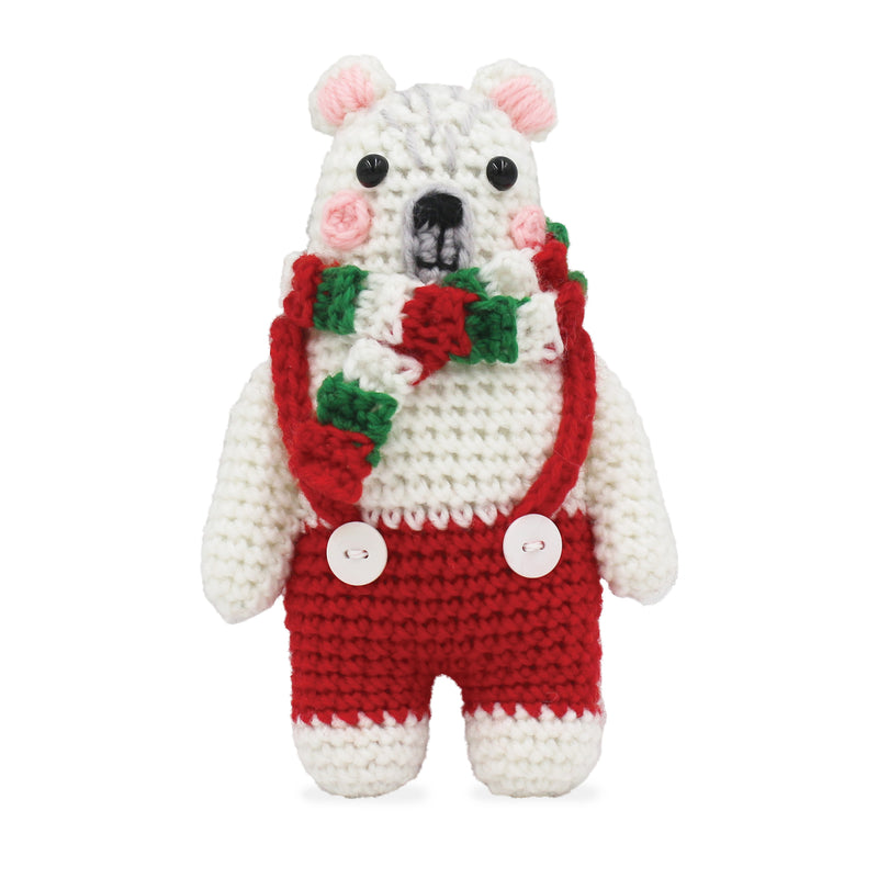 Polar Bear Crochet Kit