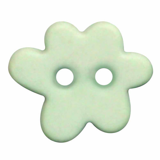 ELAN Green Paint Blot novelty 2-hole button, 15 mm (5/8 in.)