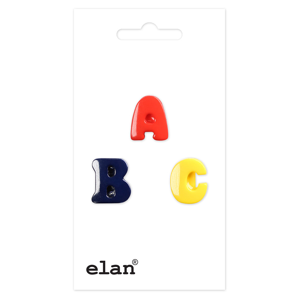ELAN Novelty Shank Button - Multi-1 - 13 mm (1/2 in.) - A-B-C - second product view