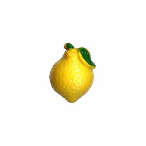 ELAN Novelty Shank Button - Yellow - 18mm (3/4") - Lemon