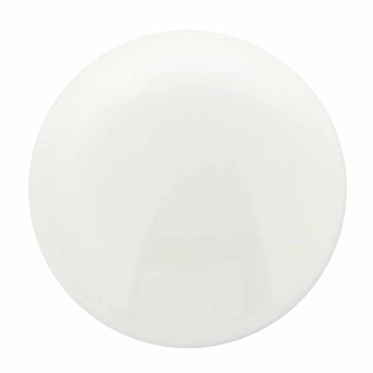 CIRQUE Novelty Shank Button – White – 15 mm (5/8") – Bright