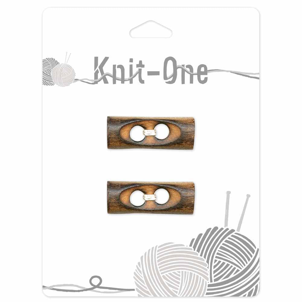 KNIT ONE Toggle Button – 35 mm (1 3/8″) – Multi