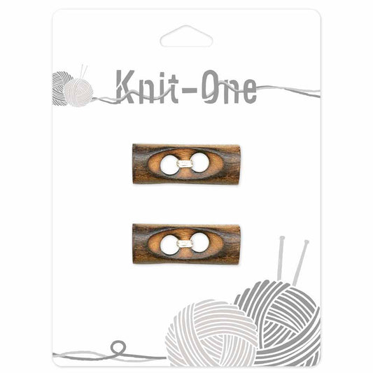 KNIT ONE Toggle Button – 35 mm (1 3/8″) – Multi