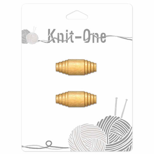 KNIT ONE Toggle Button – 32 mm (1 1/4″) – Natural