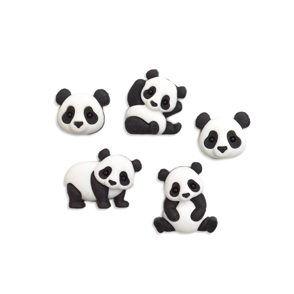 DRESS IT UP Panda Buttons, SKU 9711996