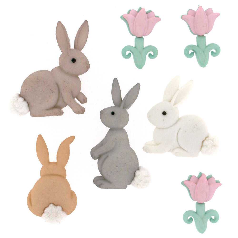 DRESS IT UP - Easter - Cotton Tails