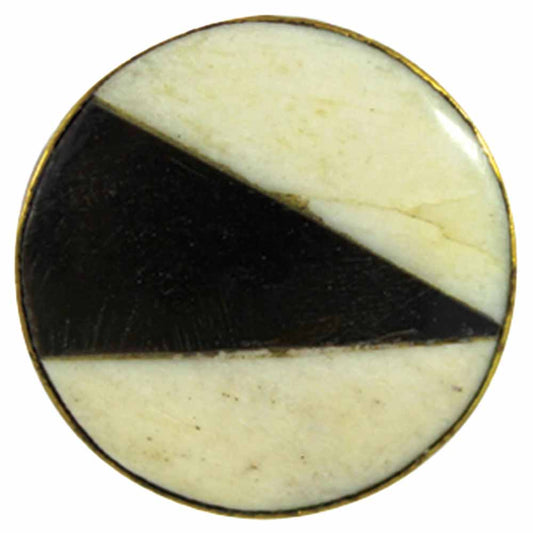 INSPIRE Shank Button — 25 mm (1 in), 4‑Pack — Horn