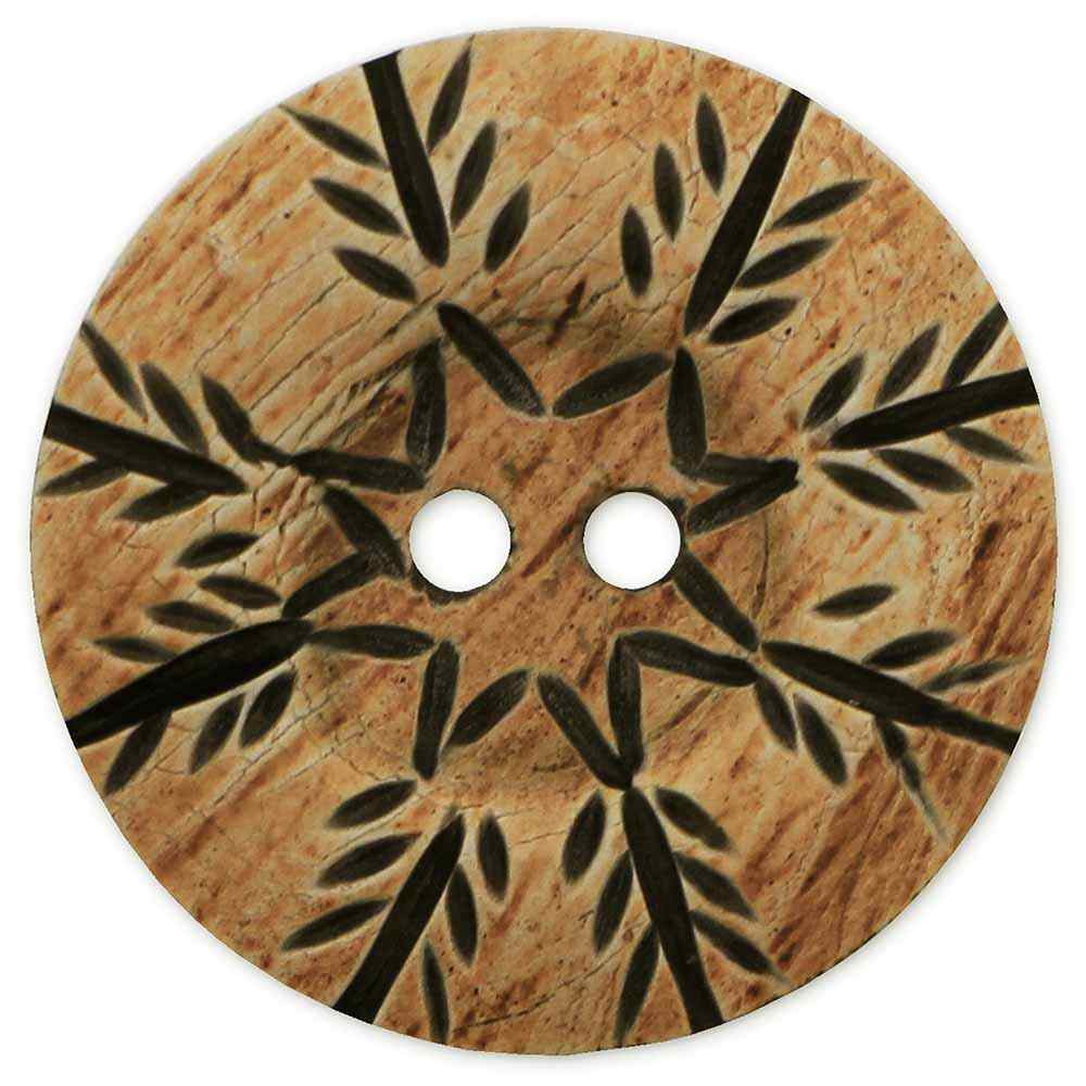 INSPIRE 2-Hole Button – 30 mm (1 1/8 in.) – 3 Count – Horn - second product view