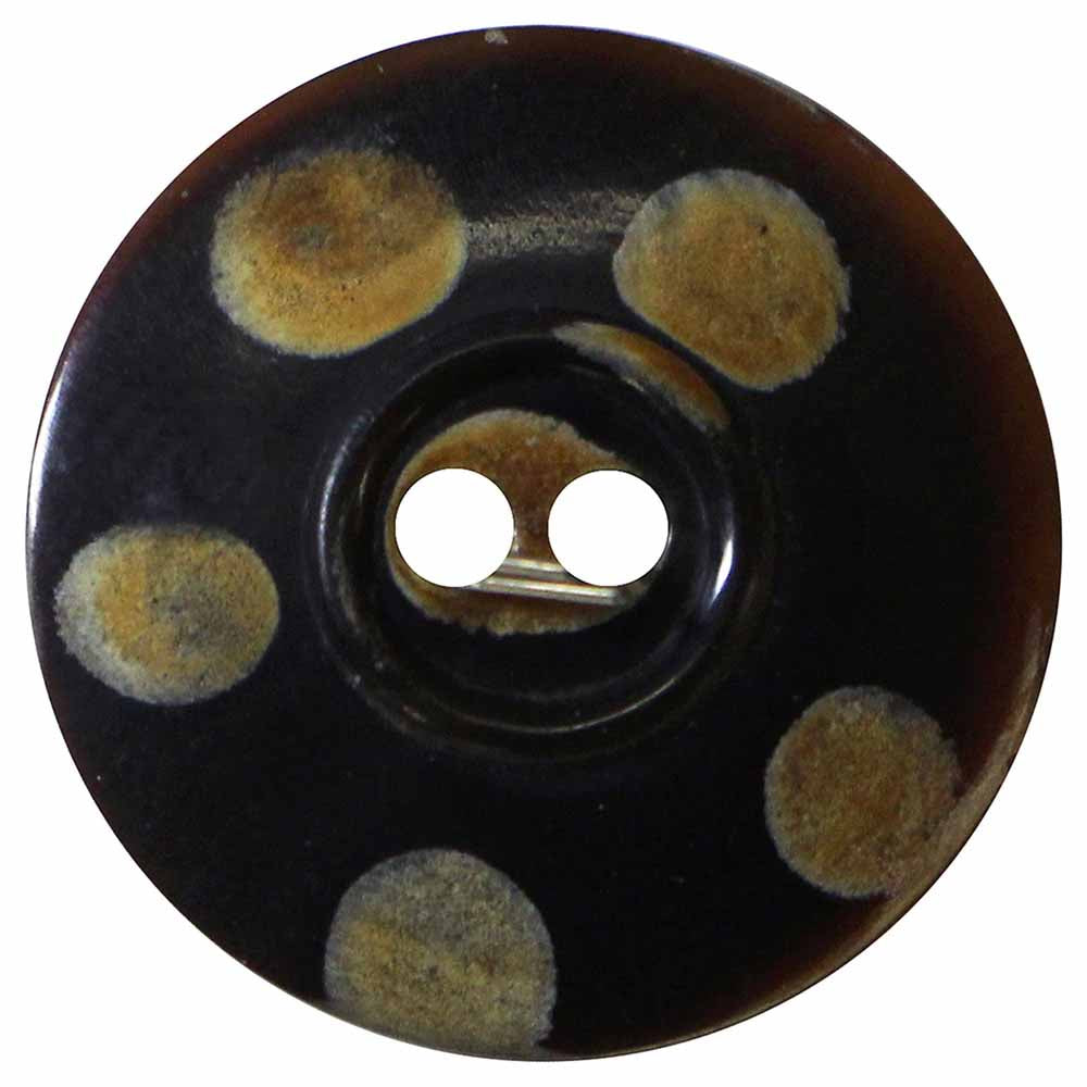 INSPIRE 2-Hole Button – 25 mm (1 in.) – 4 Count – Horn - second product view