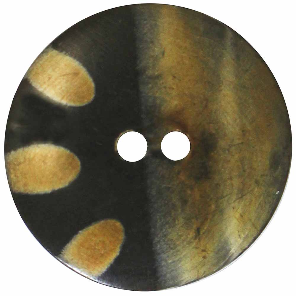 INSPIRE 2-Hole Button – 25 mm (1 in.) – 4 Count – Horn - second product view