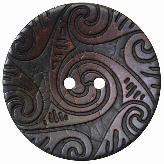 INSPIRE 2-Hole Button – 23 mm (7/8 in.) – 4 Count – Coconut - second product view