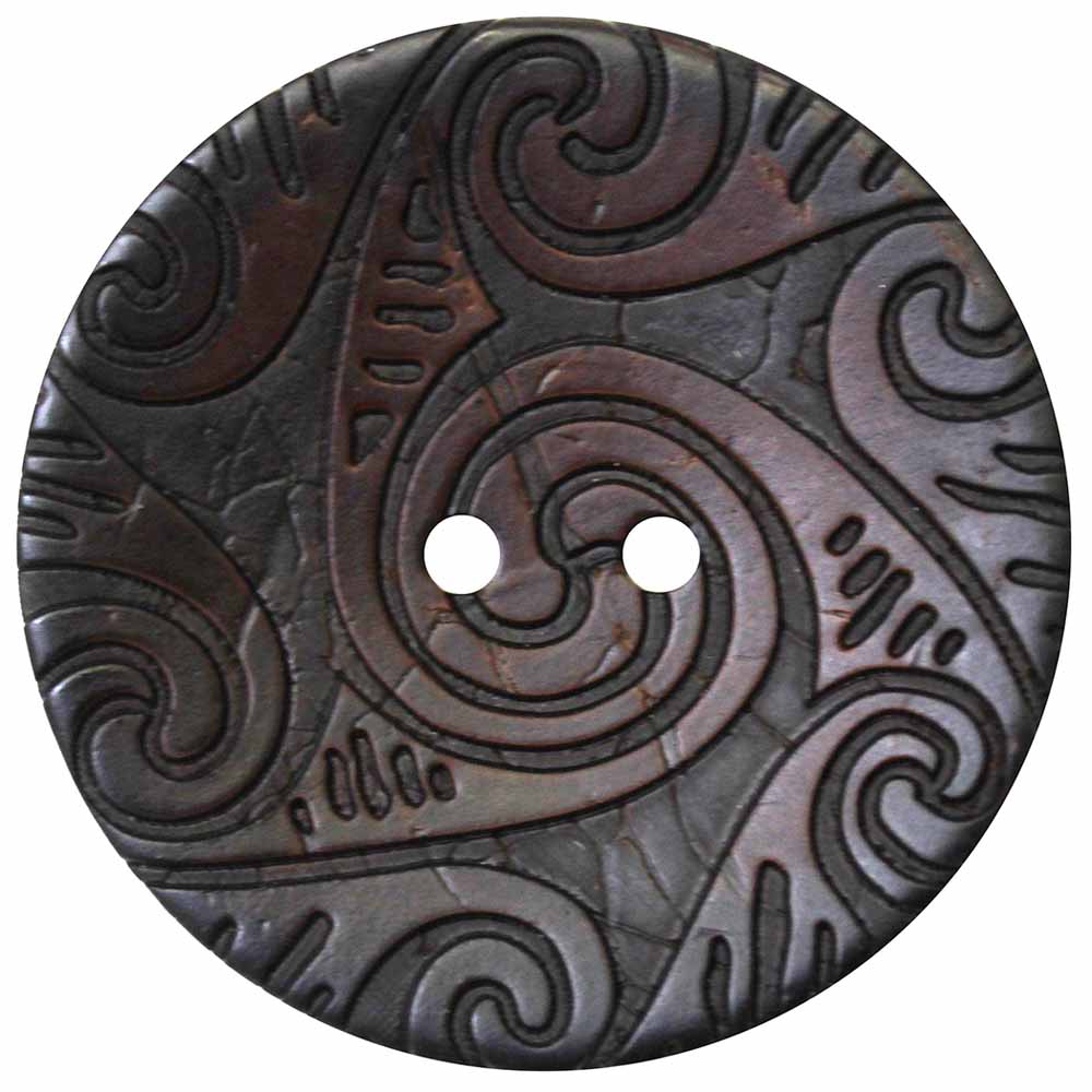 INSPIRE 2-Hole Button – 41 mm (1 5/8 in.) – 1 Count – Coconut - second product view