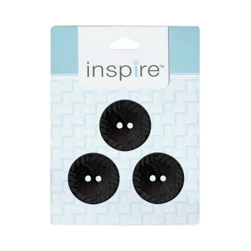 INSPIRE 2‑Hole Button – 30 mm (1 1/8″) – 3 Count – Coconut