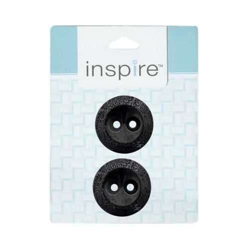 INSPIRE 2-Hole Button – 34 mm (1 3/8″) – 2 Count – Polyester