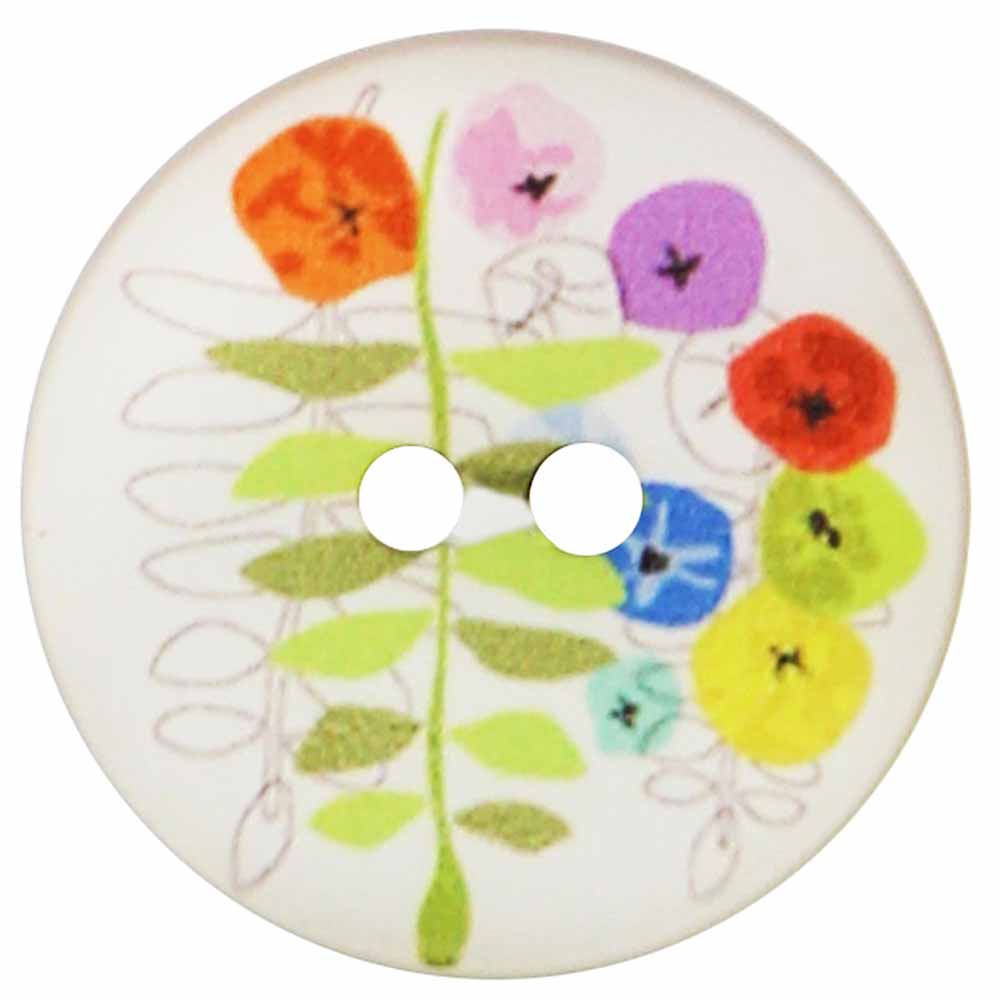INSPIRE 2-Hole Button – 18 mm (3/4 in.) – 5 Count – Polyester - second product view