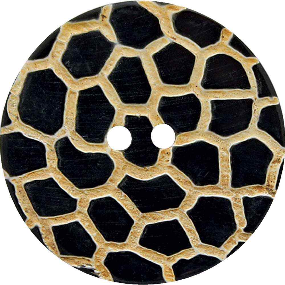 INSPIRE 2-Hole Button – 50 mm (2 in.) – 1 Count – Horn - second product view