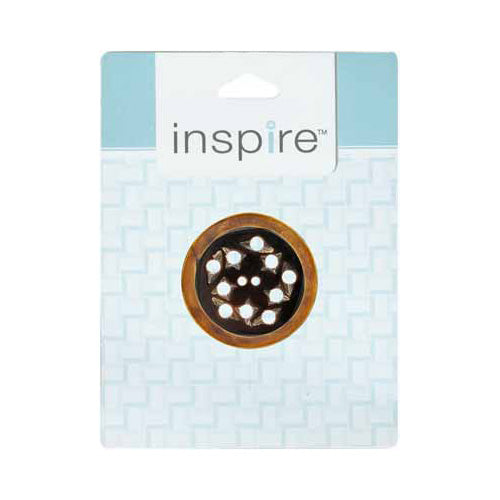 INSPIRE 2-Hole Button – 40 mm (1 5/8″) – 1 Count – Horn