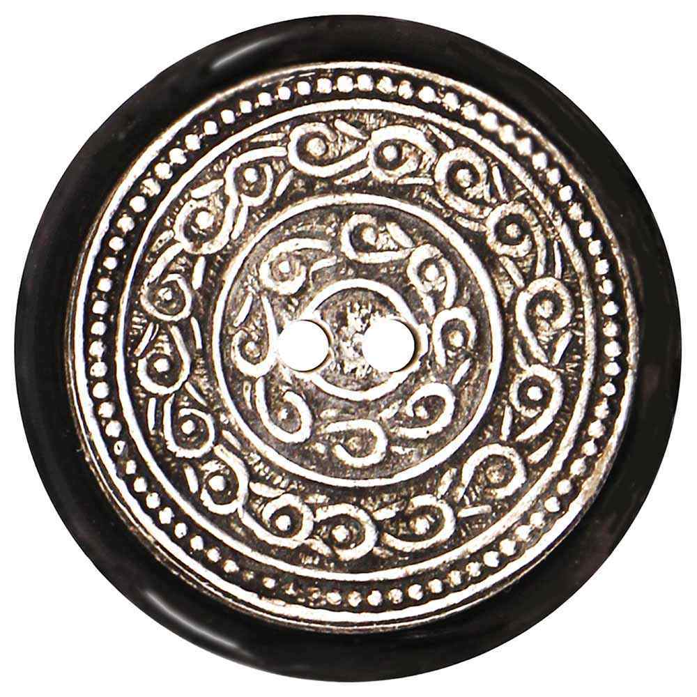 INSPIRE 2-Hole Button – 41 mm (1 5/8 in.) – 1 Count – Horn - second product view