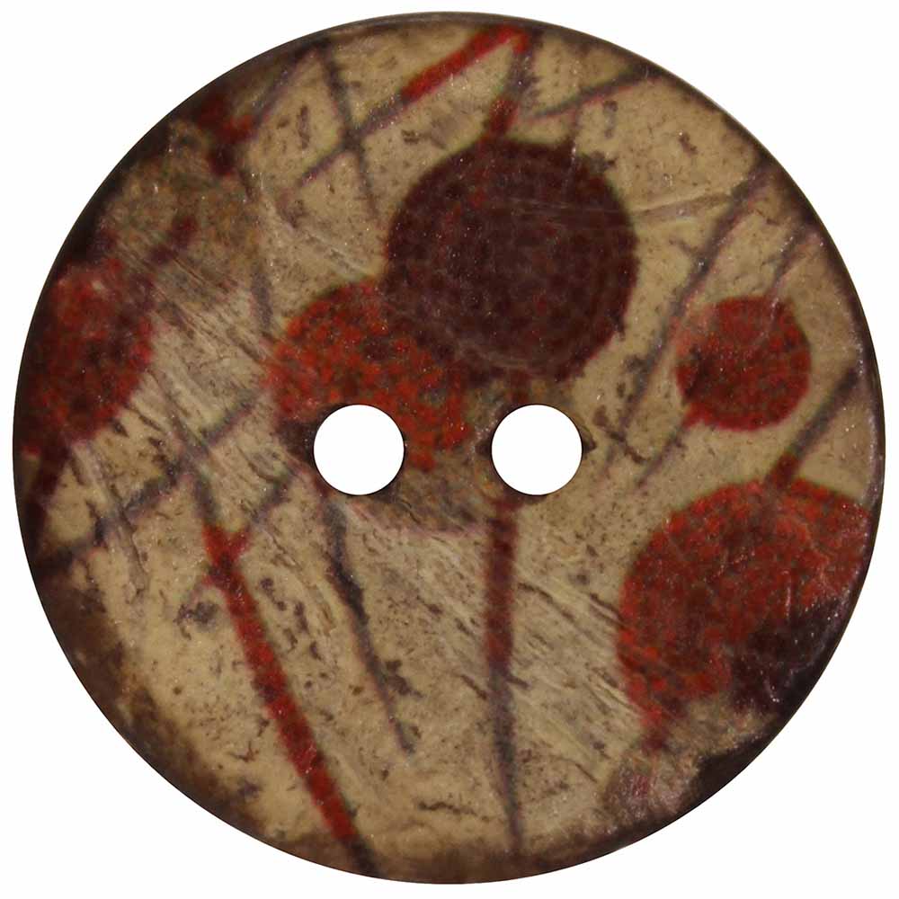 INSPIRE 2-Hole Button – 23 mm (7/8 in.) – 4 Count – Coconut - second product view