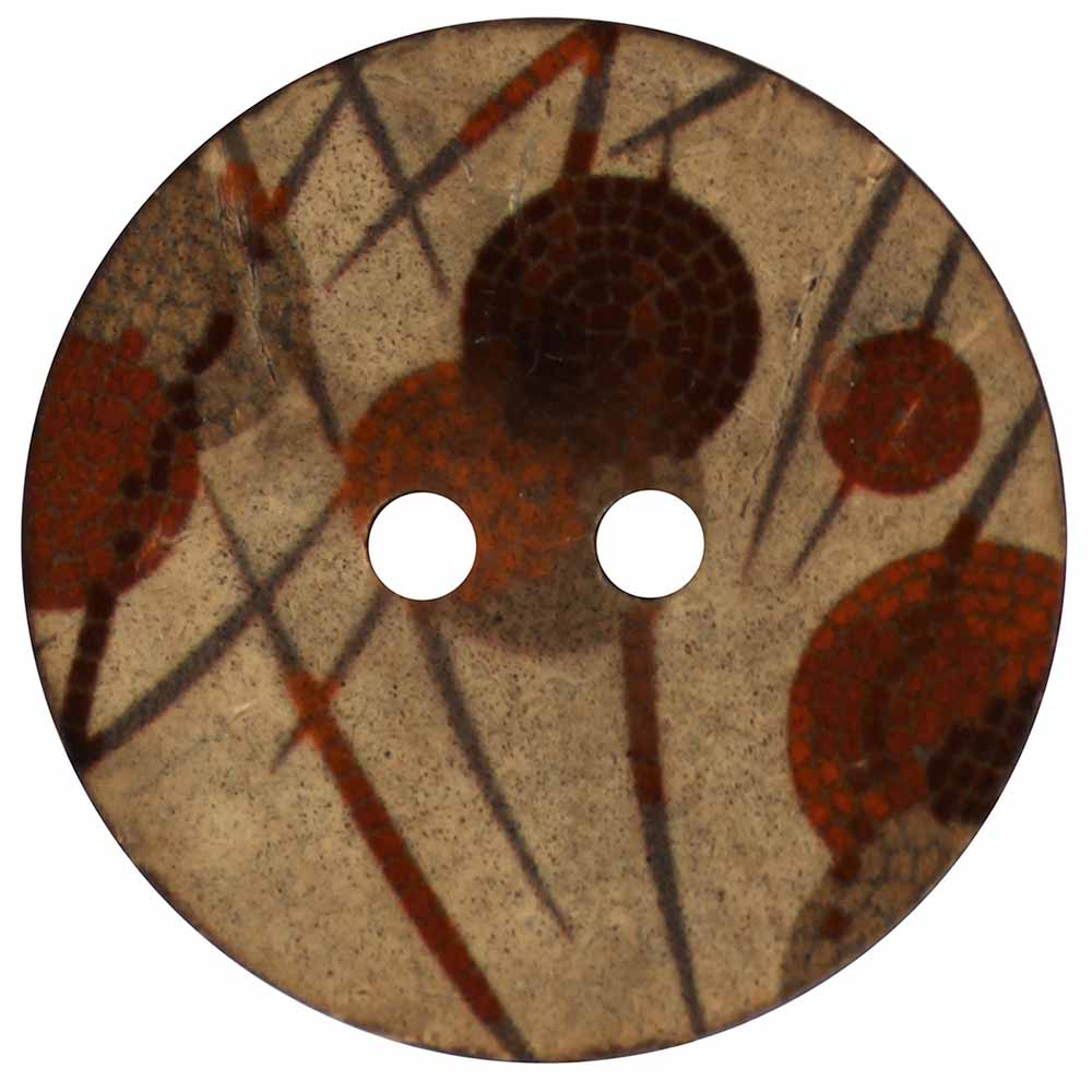 INSPIRE 2-Hole Button – 41 mm (1 5/8 in.) – 1 Count – Coconut - second product view