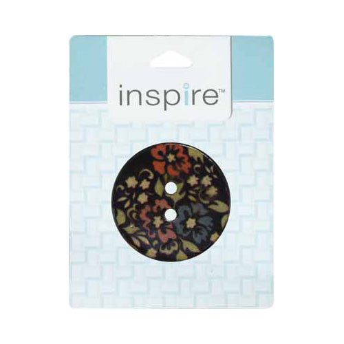 INSPIRE 2-Hole Button – 41 mm (1 5/8″) – 1 Count – Coconut