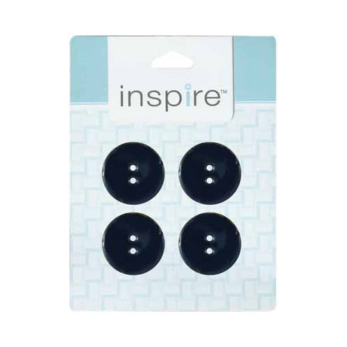 INSPIRE 2-Hole Button – 23 mm (7/8″) – 4 Count – Coconut