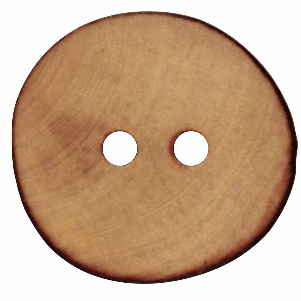 INSPIRE 2-Hole Button – 15 mm (5/8 in.) – 6 Count – Wood - second product view