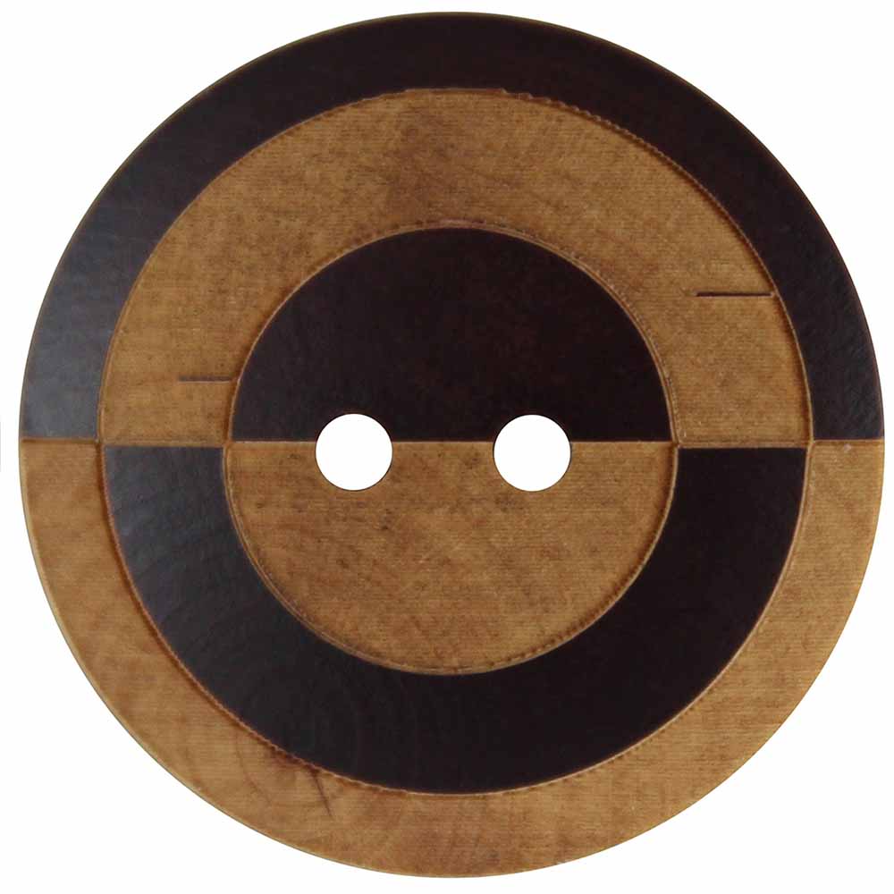 INSPIRE 2-Hole Button – 28 mm (1 1/8 in.) – 3 Count – Wood - second product view