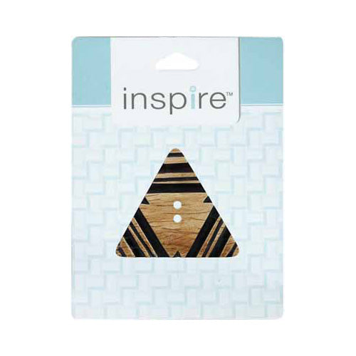 INSPIRE 2-Hole Button – 56 mm (2 1/4″) – 1 Count – Horn