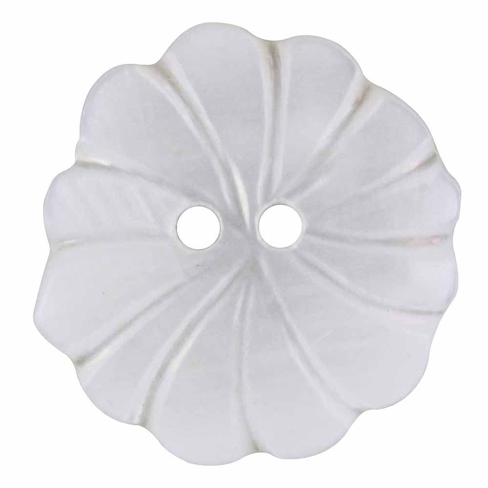 INSPIRE 2-Hole Button – 19 mm (3/4 in.) – 5 Pack – Rivershell - verified H.A. Kidd secondary view