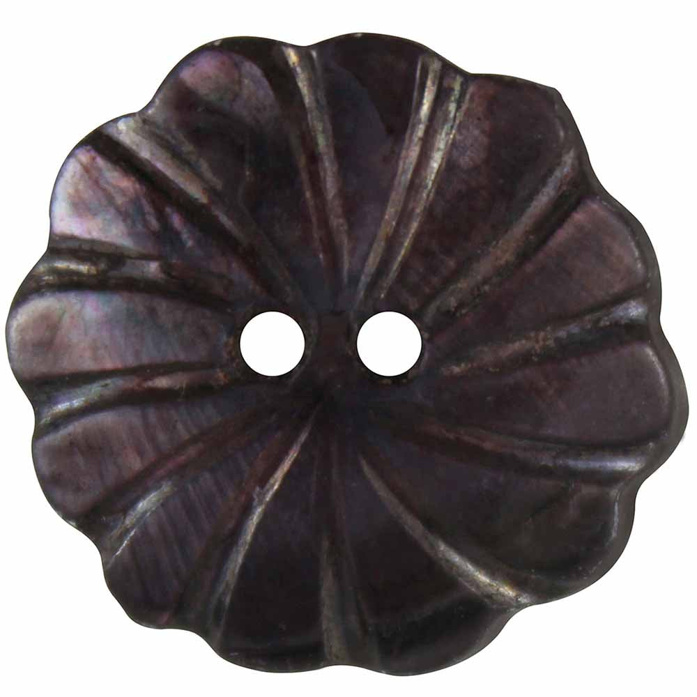 INSPIRE 2-Hole Button – 19 mm (3/4 in.) – 5 Pack – Rivershell - verified H.A. Kidd secondary view