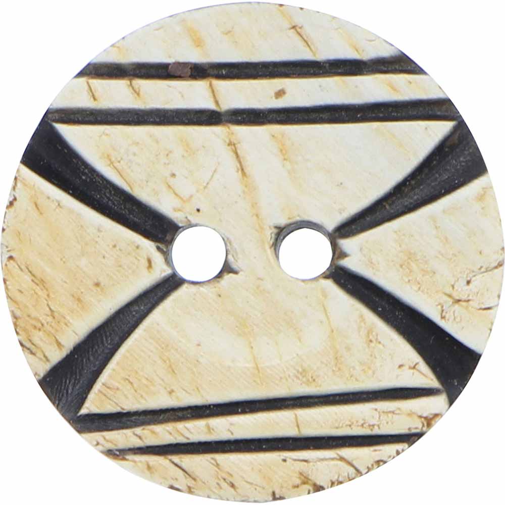 INSPIRE 2‑Hole Button – 25 mm (1″) – 3 Pack – Horn
