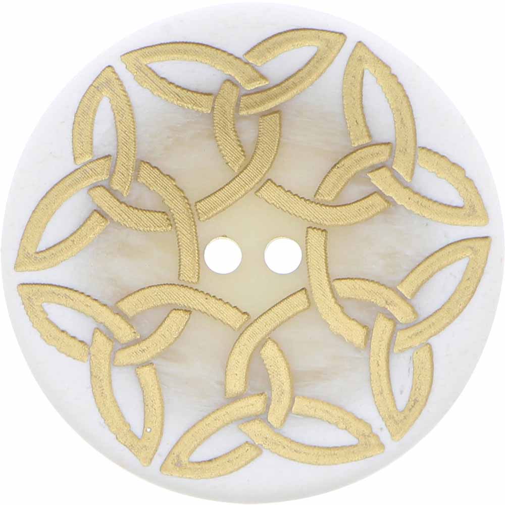 INSPIRE 2-Hole Button – 28 mm (1 1/8″) – 3 Pack – Polyester