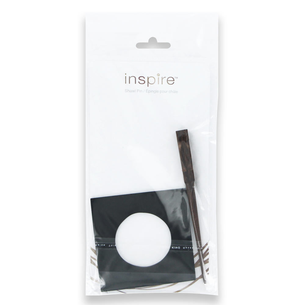 INSPIRE Shawl Pin – Square Resin – 80 mm (3 1/8″) – Resin