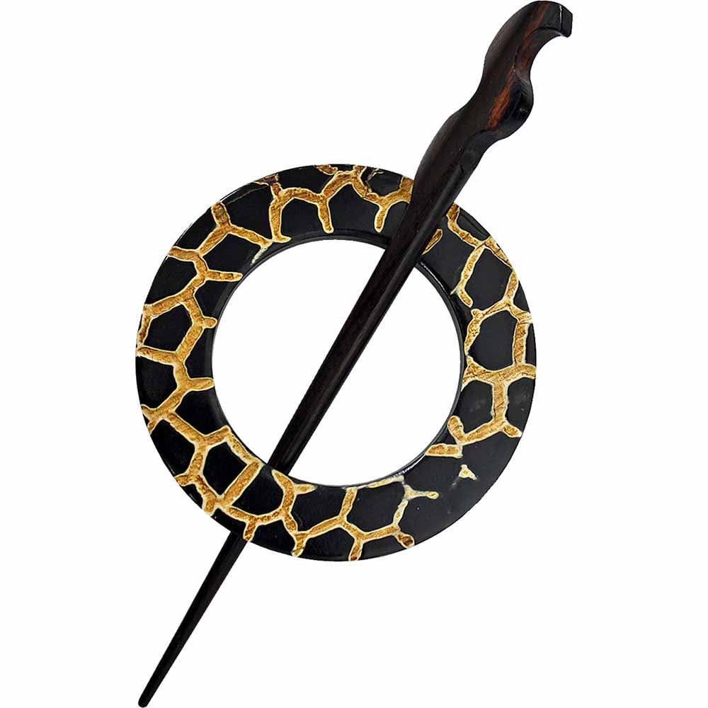 INSPIRE horn shawl pin, 63 mm (2 1/2 in.)
