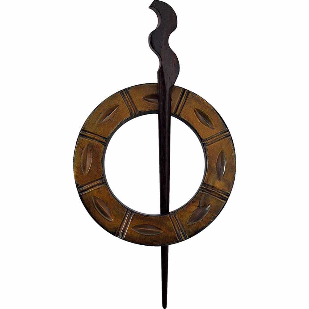 INSPIRE horn shawl pin, 70 mm (2 3/4 in.)