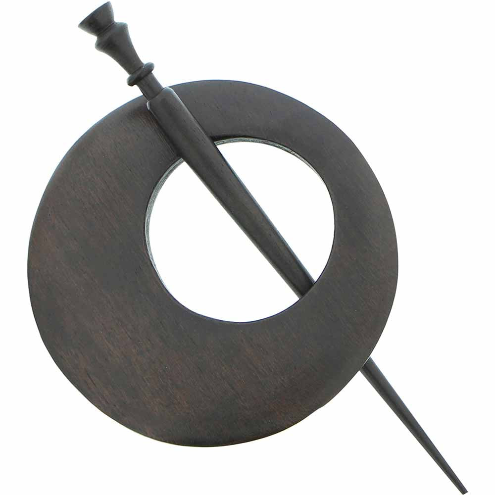 INSPIRE Shawl Pin – 78 mm (3 1/8″) – Wood