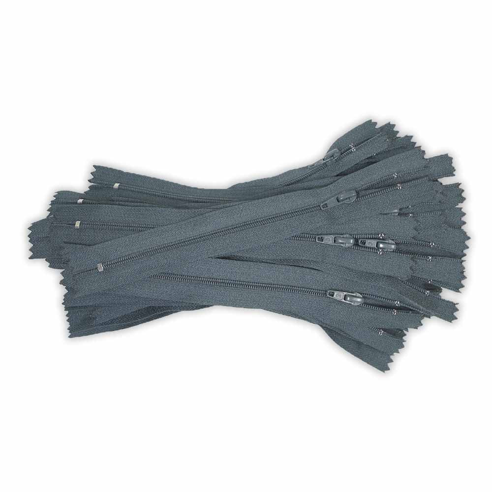 COSTUMAKERS Bulk Packed Light Weight Closed End Zipper 18cm (7 in.) - Rail