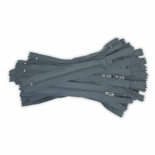 COSTUMAKERS Bulk Packed Light Weight Closed End Zipper 18cm (7 in.) - Rail