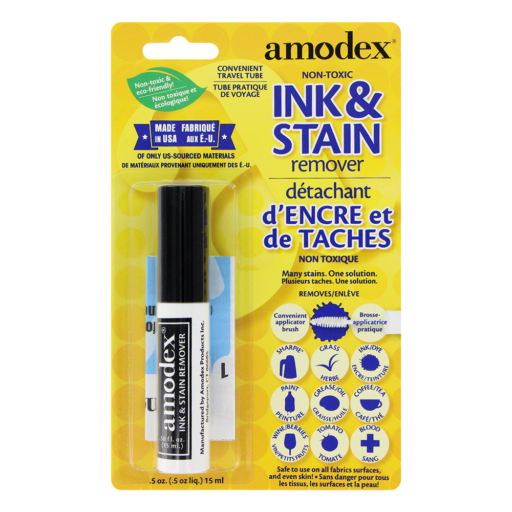 AMODEX Ink & Stain Remover - 15ml (0.5oz) Traveller Tube - 1 pc