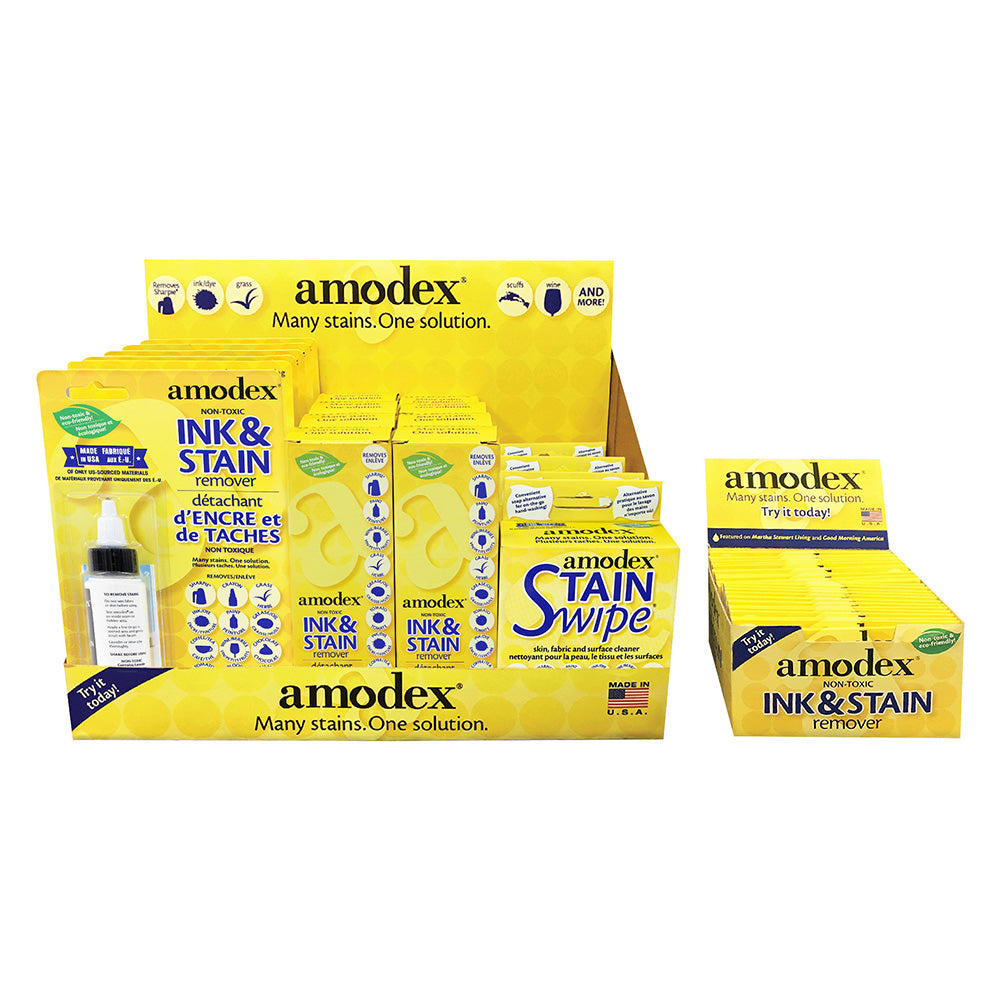 AMODEX Ink & Stain Remover - Starter Kit #1 - 19 pcs