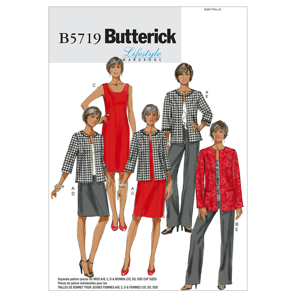 BUTTERICK B5719 Career/Suits